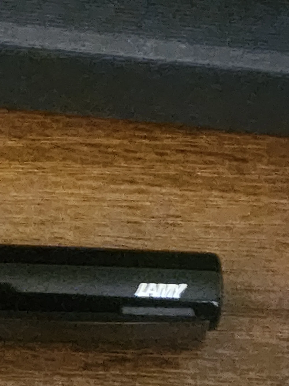 LAMY Accent 98 Briarwood Fountain Pen – 14K Gold Fine Nib – Appears Unused